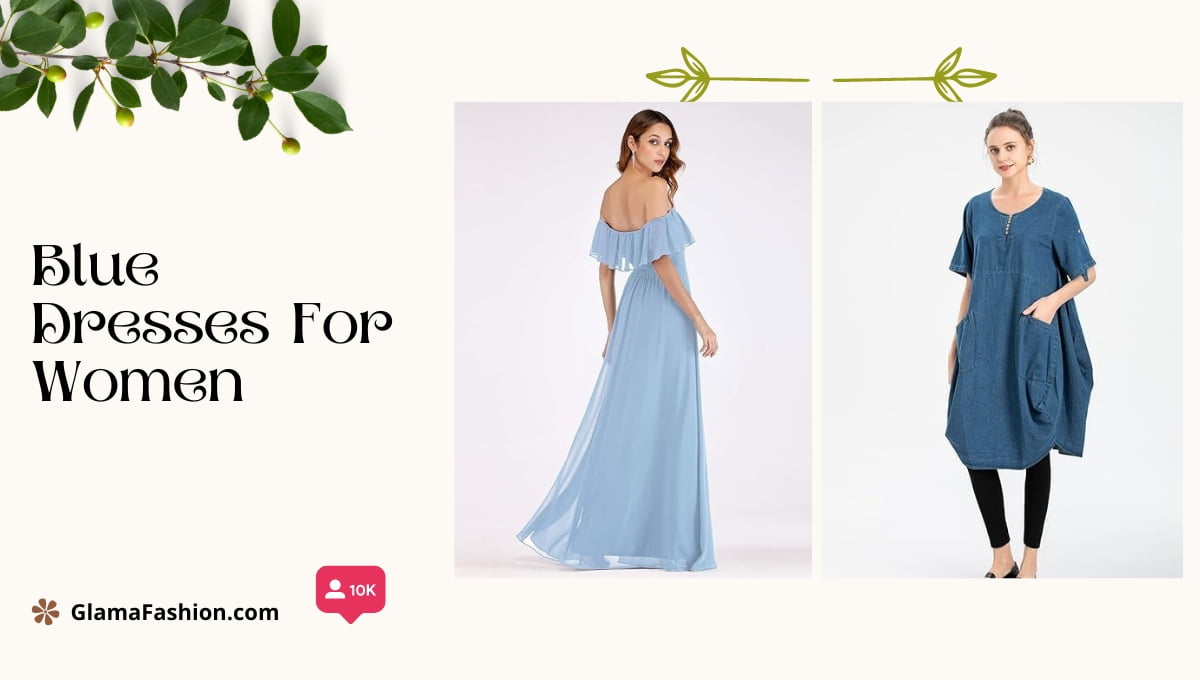 Blue Dresses For Women