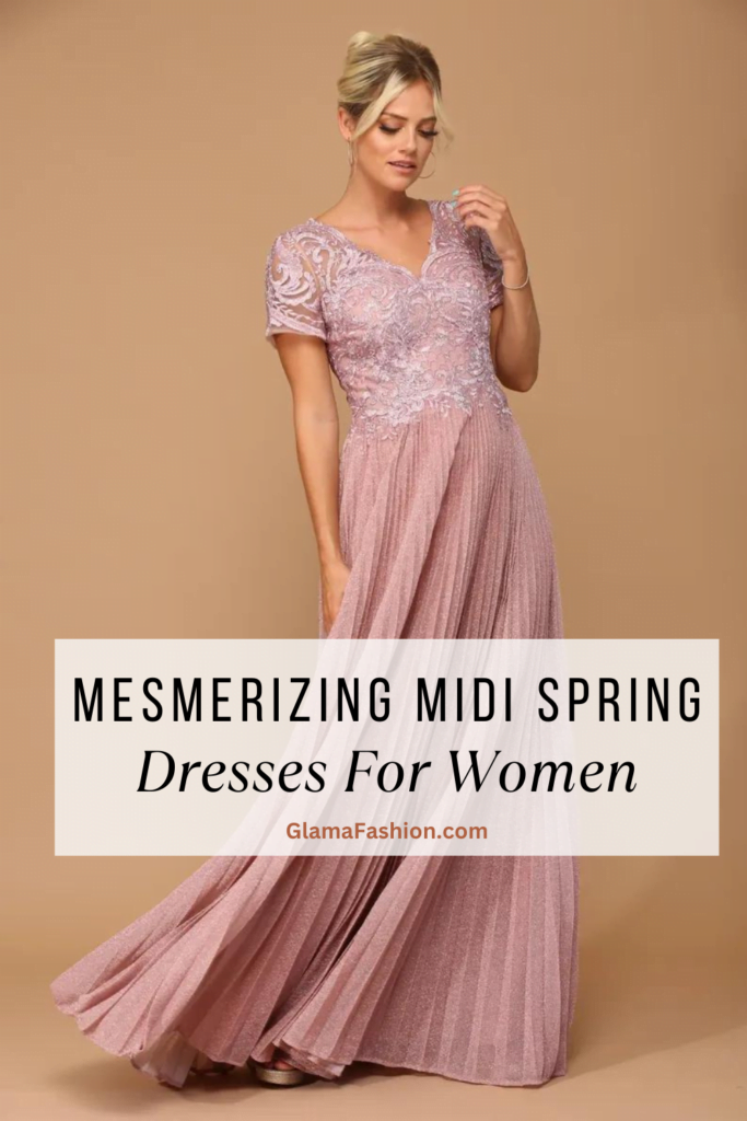 9 Midi Spring Dresses For Women That Will Elevate Your Style Game 11 Midi Spring Dresses For Women