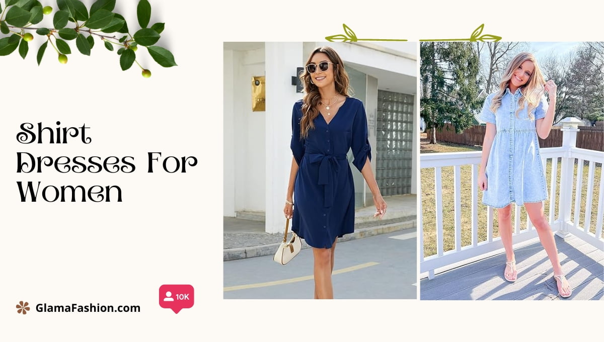 Shirt Dresses For Women