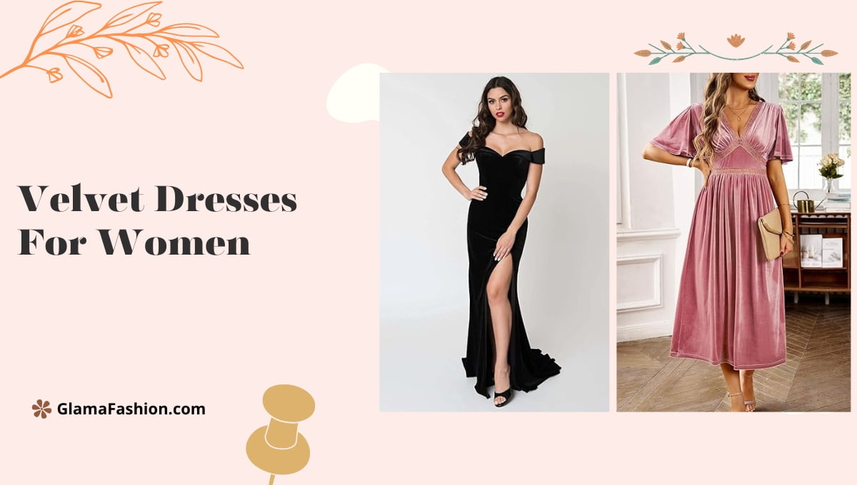 Velvet Dresses For Women