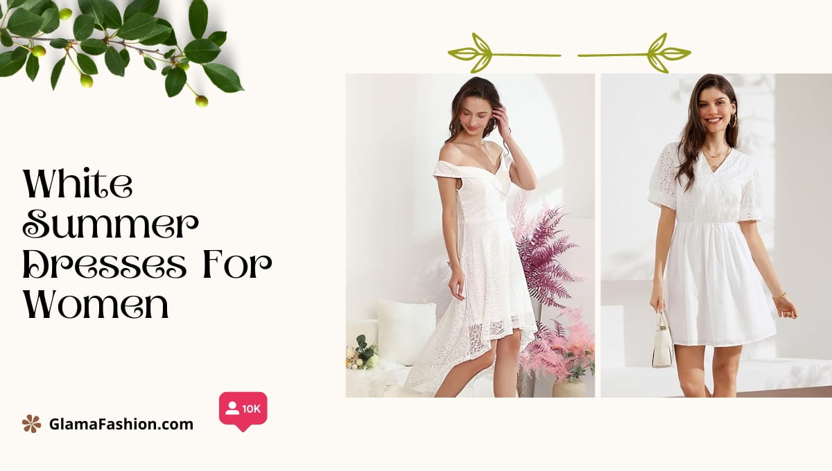 White Summer Dresses For Women