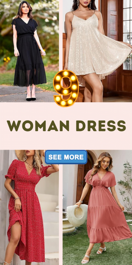 Flaunt Your Style: 9 Must-Have Women's Dresses 11 Woman Dress