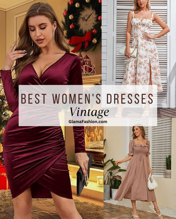 9 Women's Vintage Dresses That Bring Classic Elegance 11 9 Timeless Vintage Dresses Every Woman Should Own in 2024