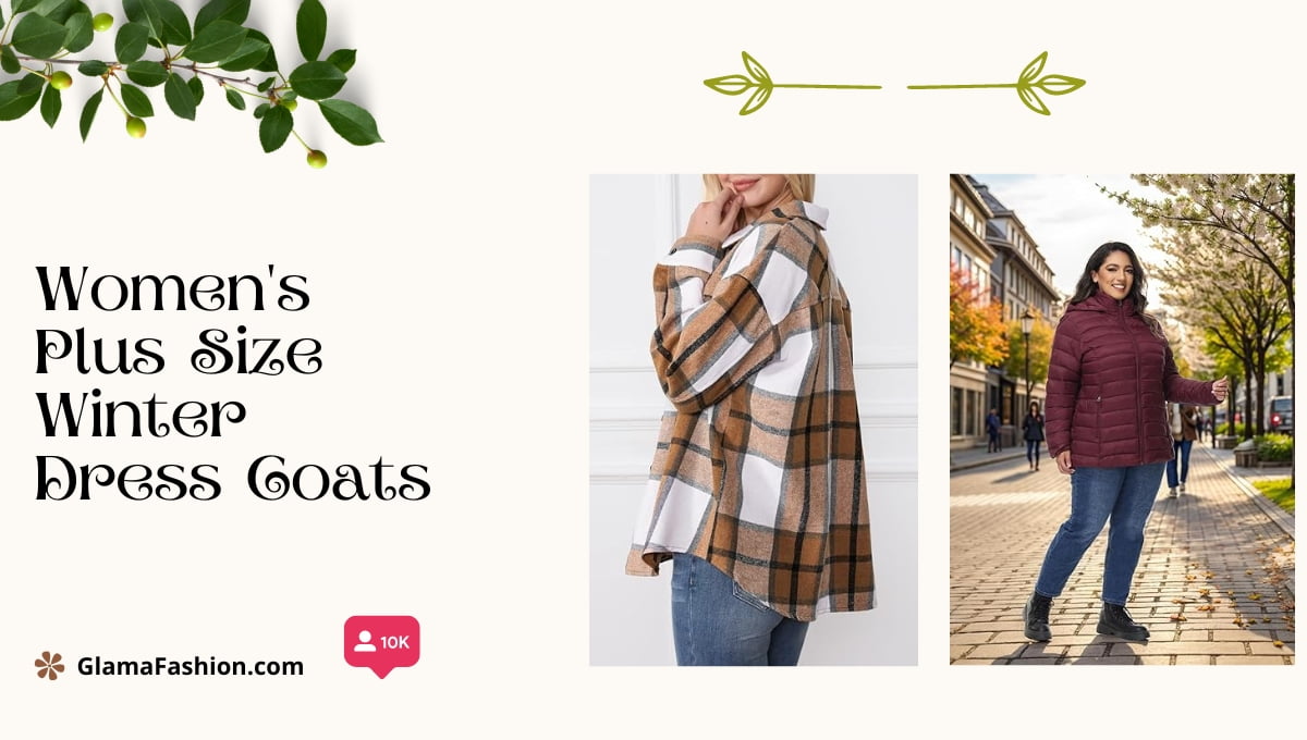 Women's Plus Size Winter Dress Coats