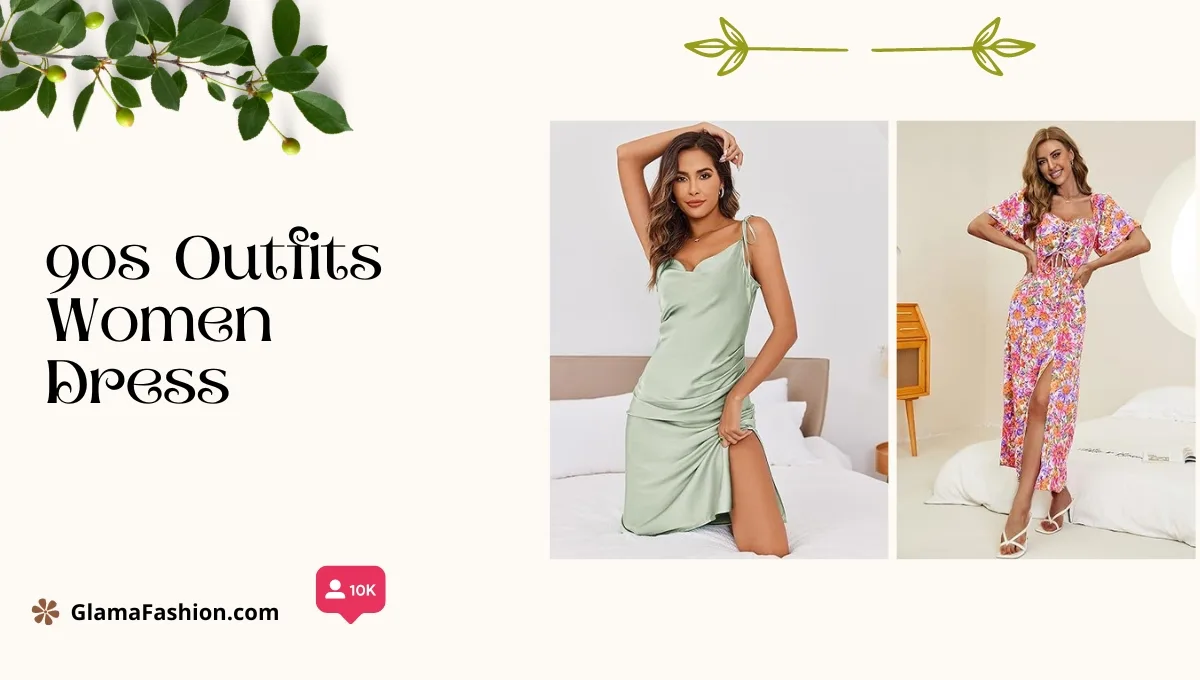 90s Outfits Women Dress