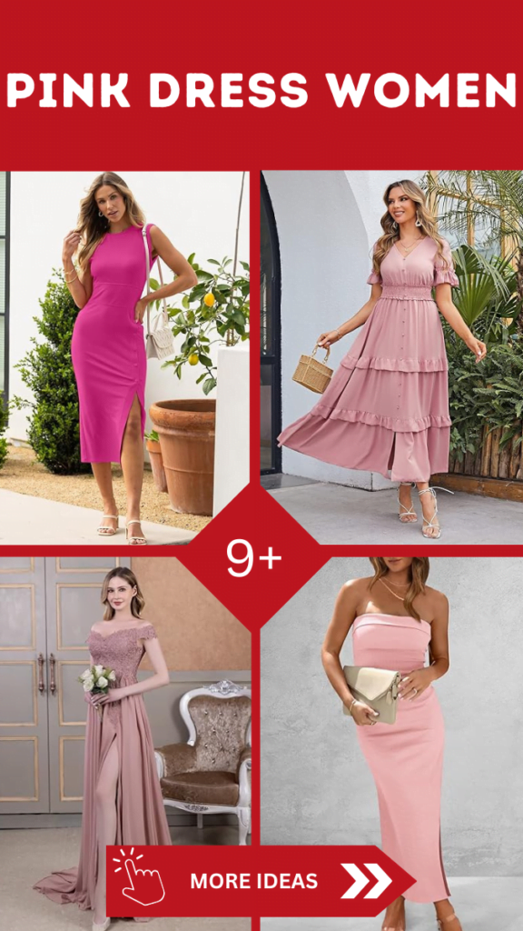 9 Pink Dress For Women That Bring A Fun, Bold Vibe 11 Pink Dress Women
