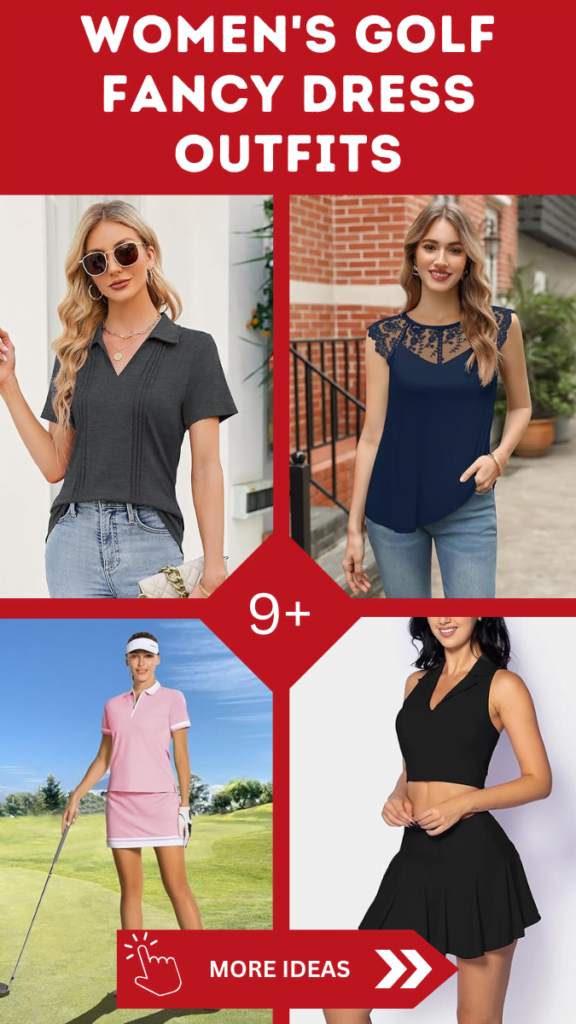 Tee Off in Style with These Women'S Golf Fancy Dress Outfits! 2 Women's Golf Fancy Dress Outfits
