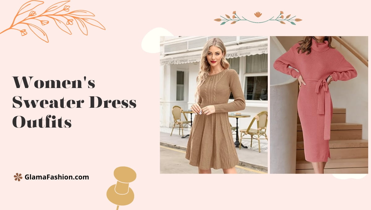 Women's Sweater Dress Outfits