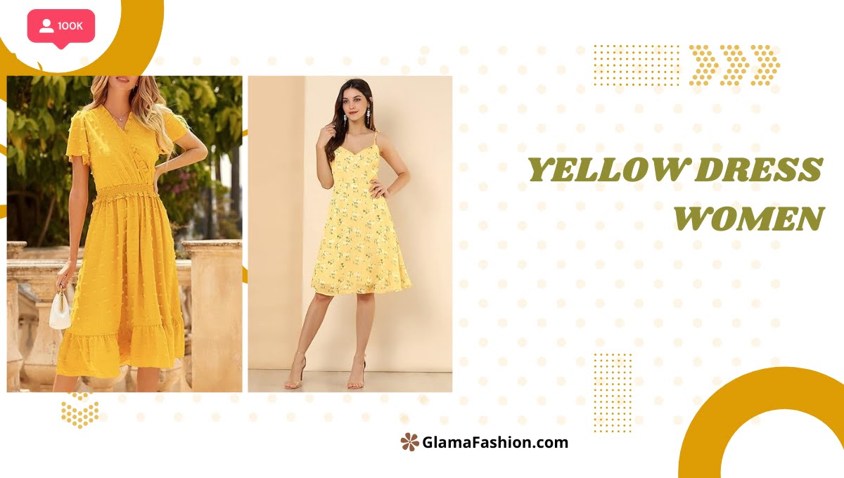 Yellow Dress Women