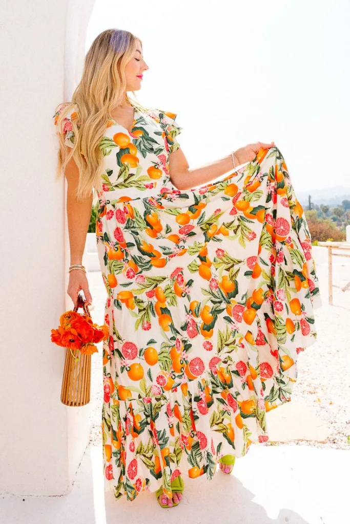 9 Timeless Dress Old Woman Styles That Redefine Elegance and Comfort 2 Floral Print Maxi Dress