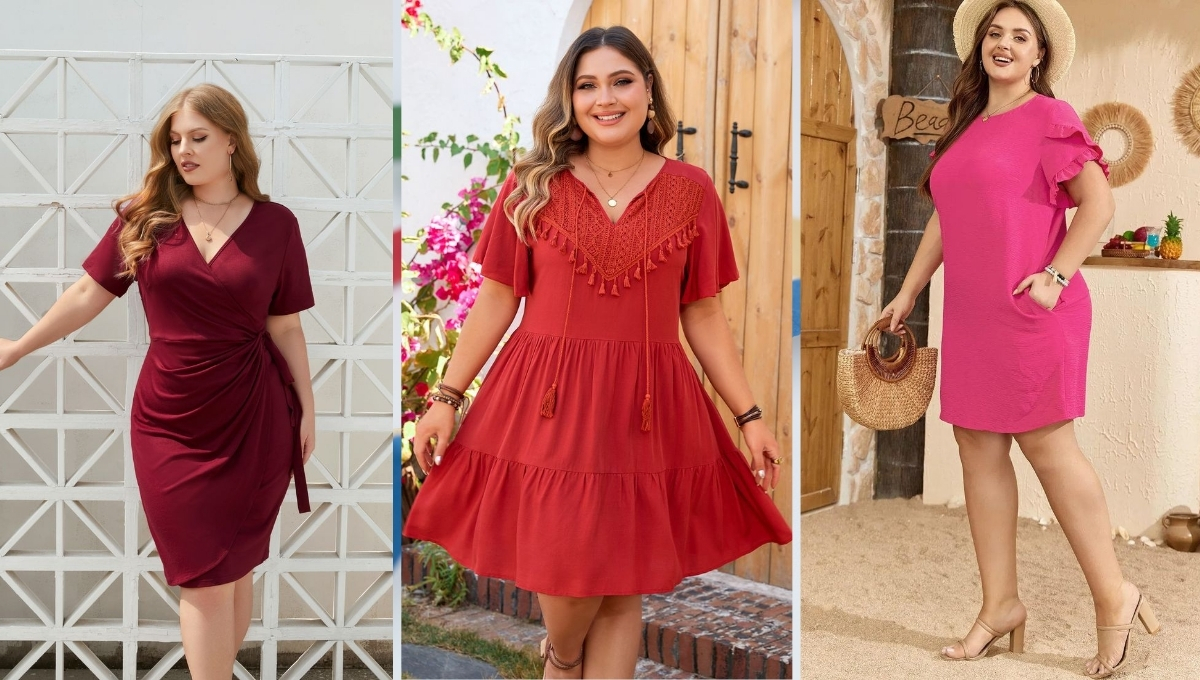 Casual Dress For Plus Size Women