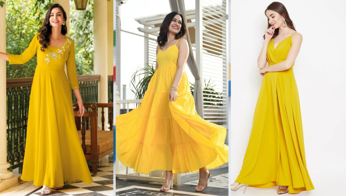 Women Yellow Dress